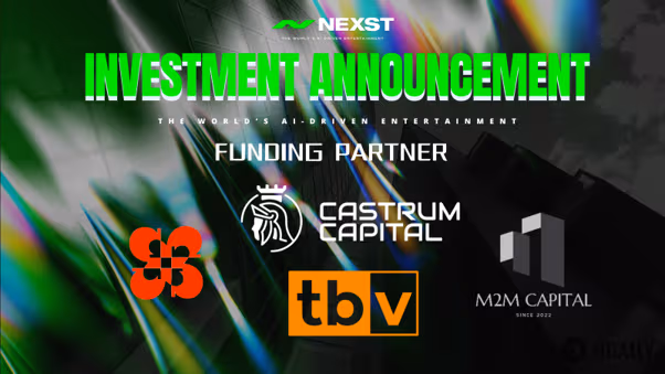 AI entertainment platform NEXST has completed over $3 million in strategic funding…
